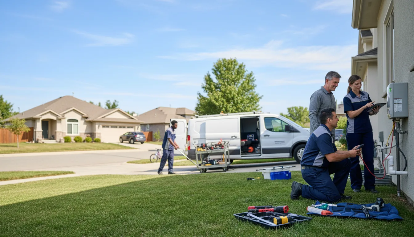 Tankless water heater service in Manchester, KY